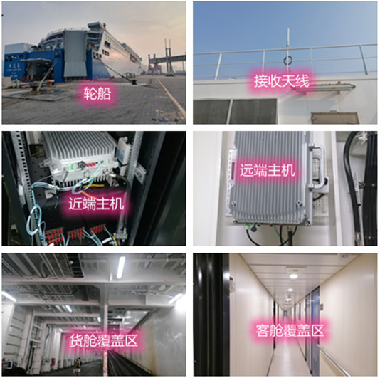  海港海上游轮轮船渔船覆盖案例